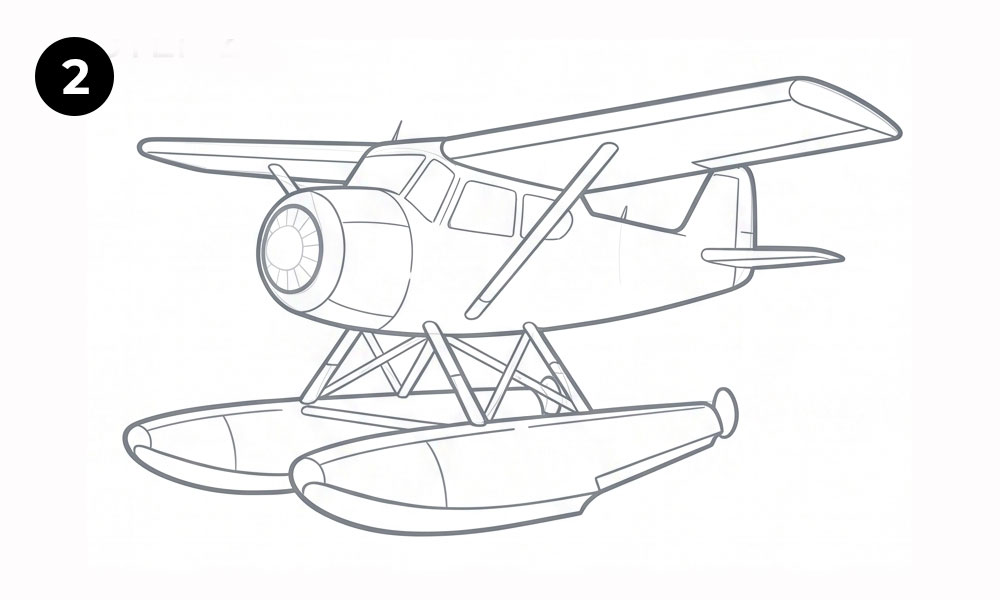 Step 2. Add the Main Body and Floats