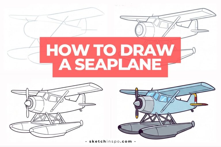 How To Draw a Seaplane: A Simple Step-by-Step Guide