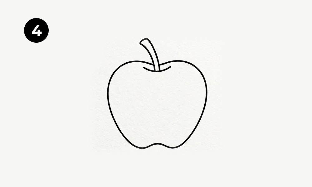 Step 4. Draw the Stem
