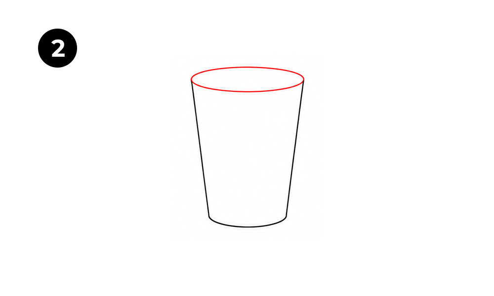 Step 2: Add the Cup Opening